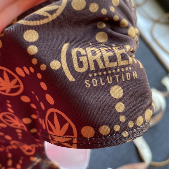 SOLD—GREEN SOLUTION BIKINI XL BOTTOMS M/L TOP - Picture 6 of 7